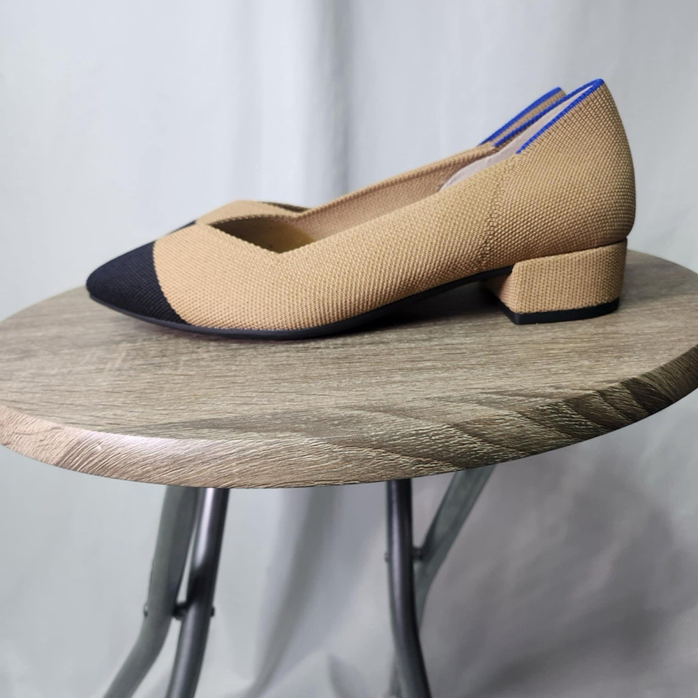 Rothy’s Women’s The High Point In Love Insole I’m Wren Captoe Shoes 8.5 Preppy - Picture 7 of 12